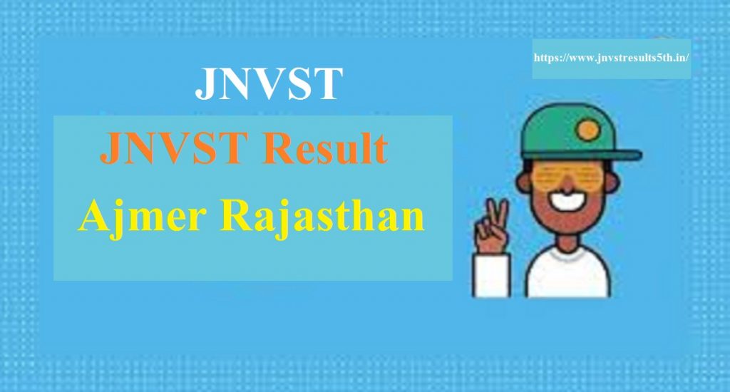 JNVST 6th Result 2024 Jaipur Region