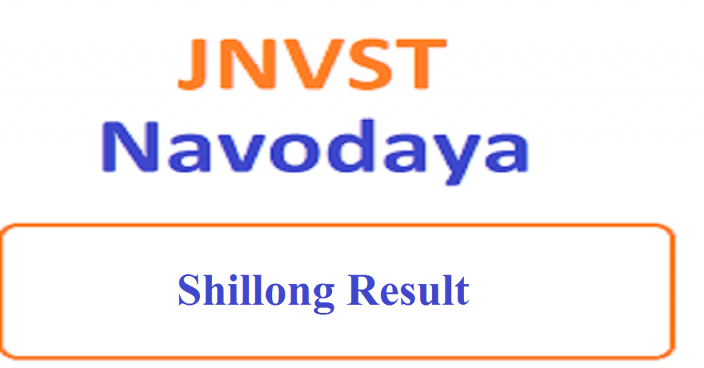 JNVST 6th Class Result 2020 Pune, Shillong